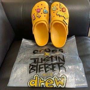 Crocs Justin Bieber with Drew.